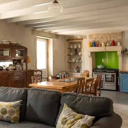 The A Cosy Stone Charentaise Ferienhaus *